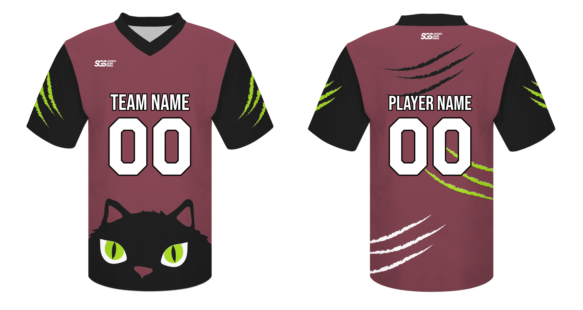 Custom  animal  design adult youth unisex football jersey - Jersey
