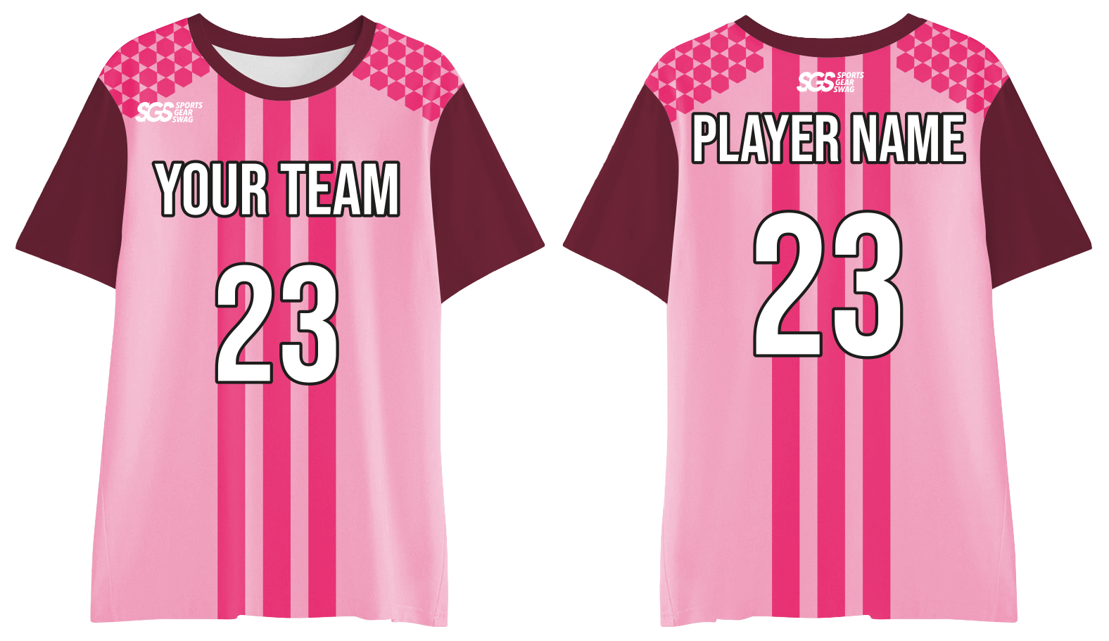 Custom moisture-wicking simple border adult youth unisex shirt - Esports-jerseys