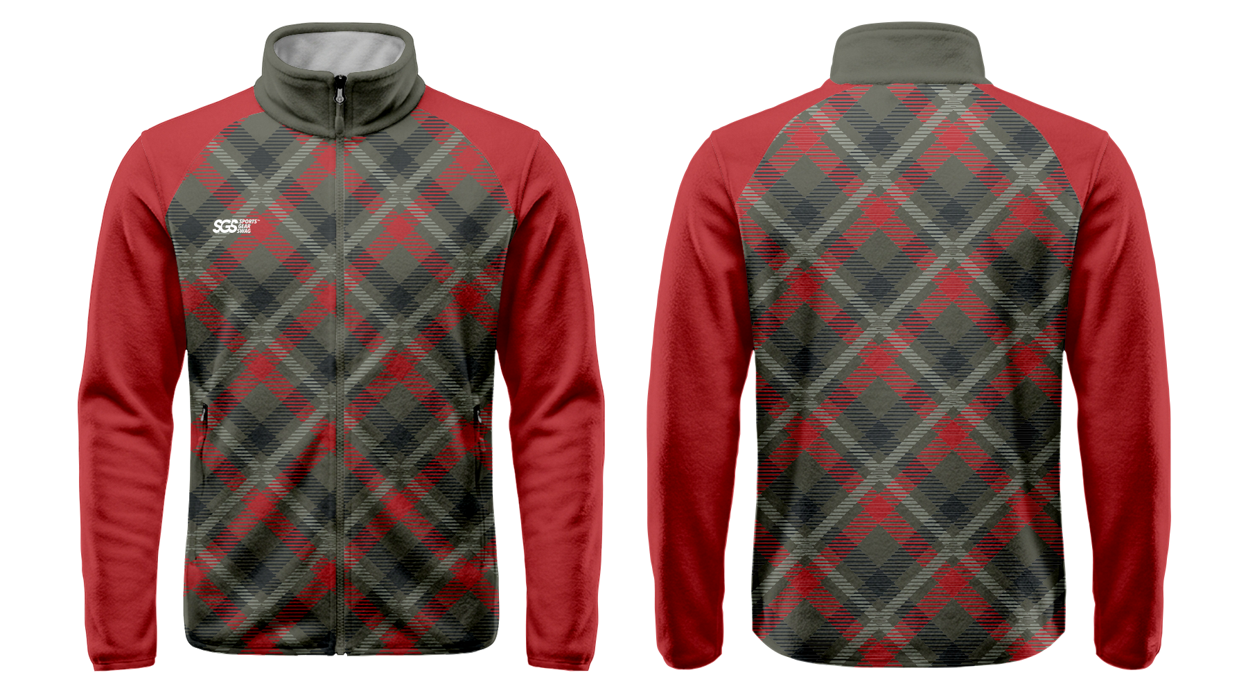 Custom fleece jacket adult youth unisex winter ease - Fleece-jacket