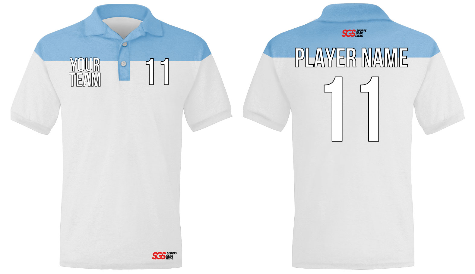 Custom premium colorblock adult youth unisex polo - Golf-polos