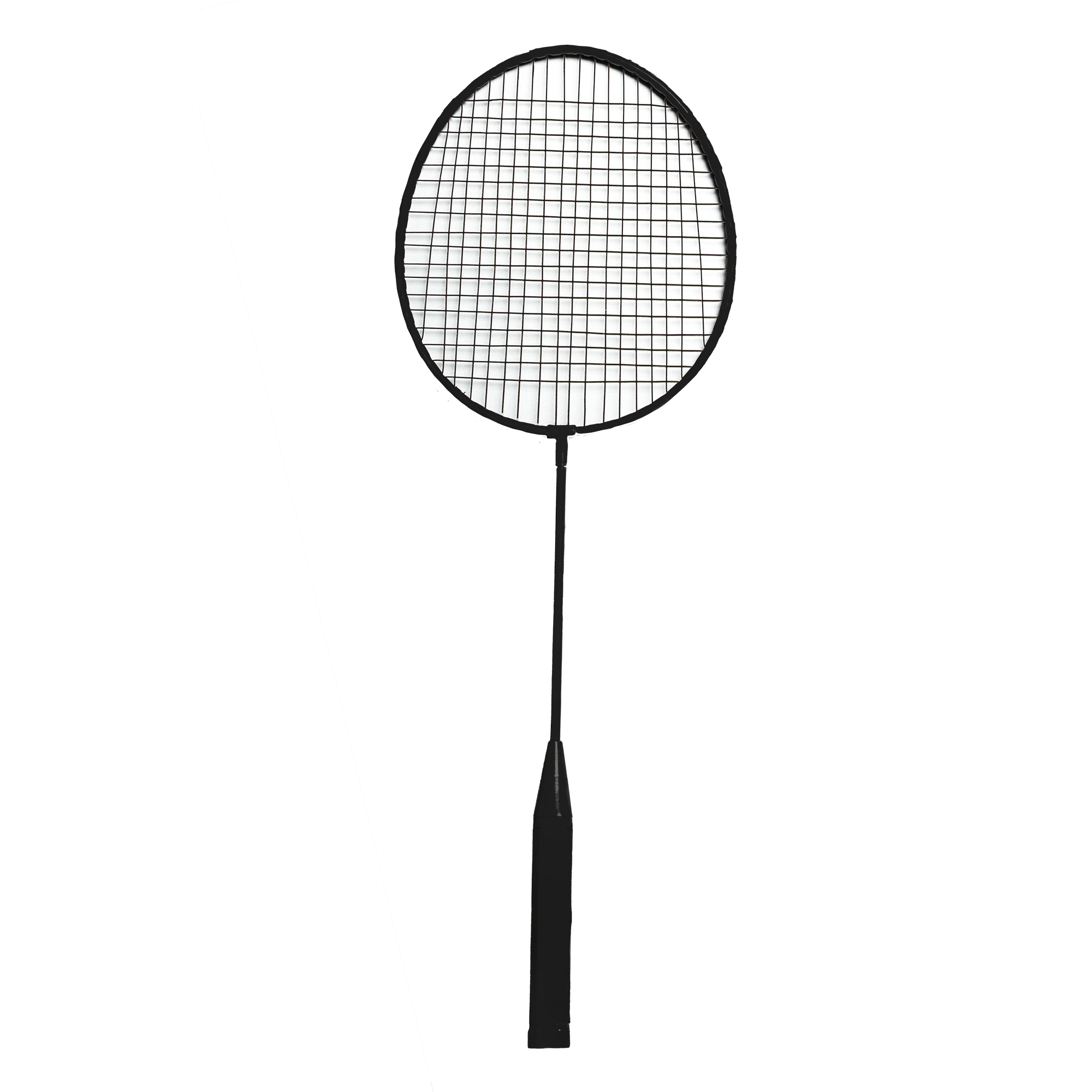 Black badminton racket - Badminton-rackets
