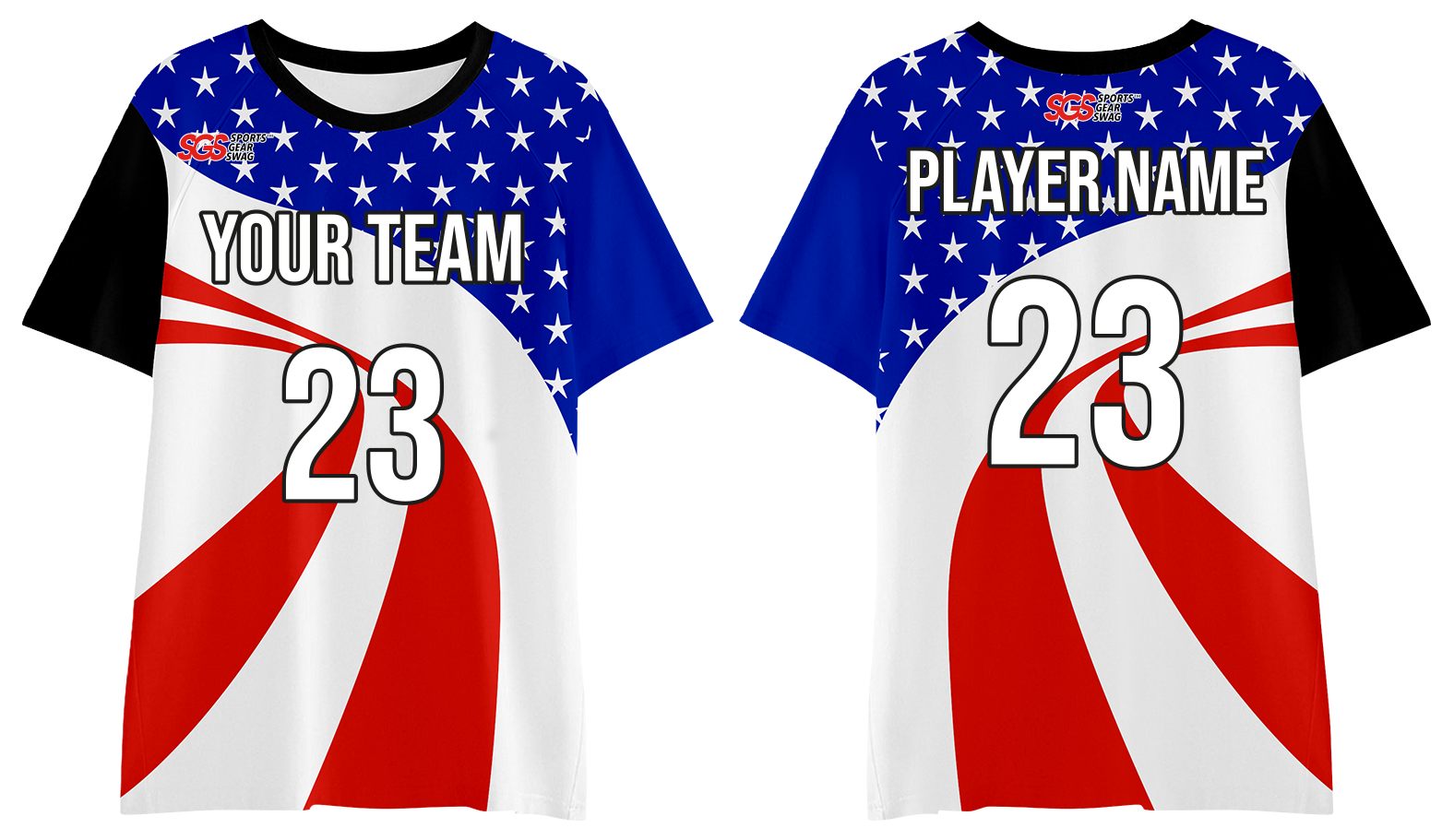 Custom disc golf shirt adult youth unisex american valor - Jersey