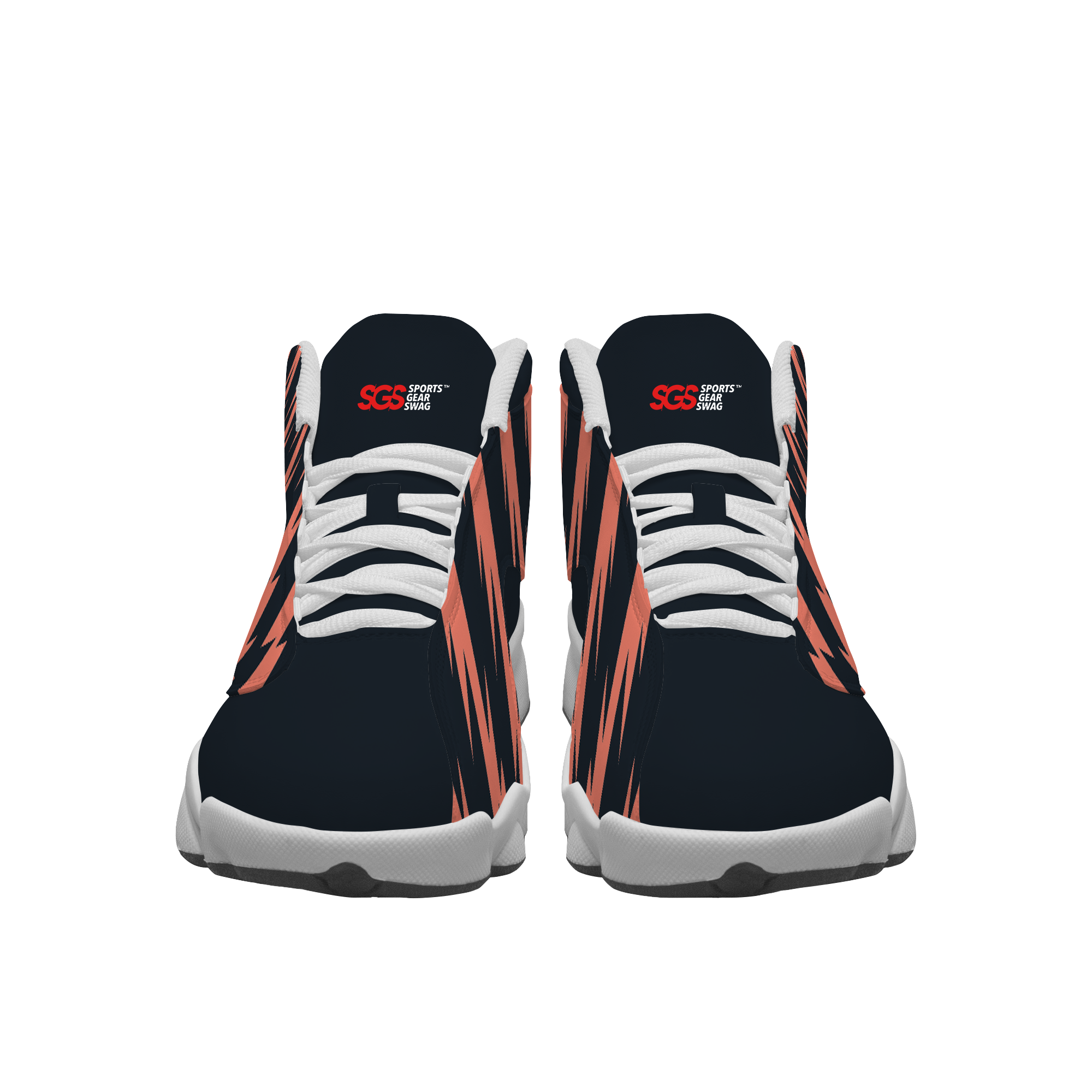 Custom basketball shoes white titan slam - Basketball-shoes