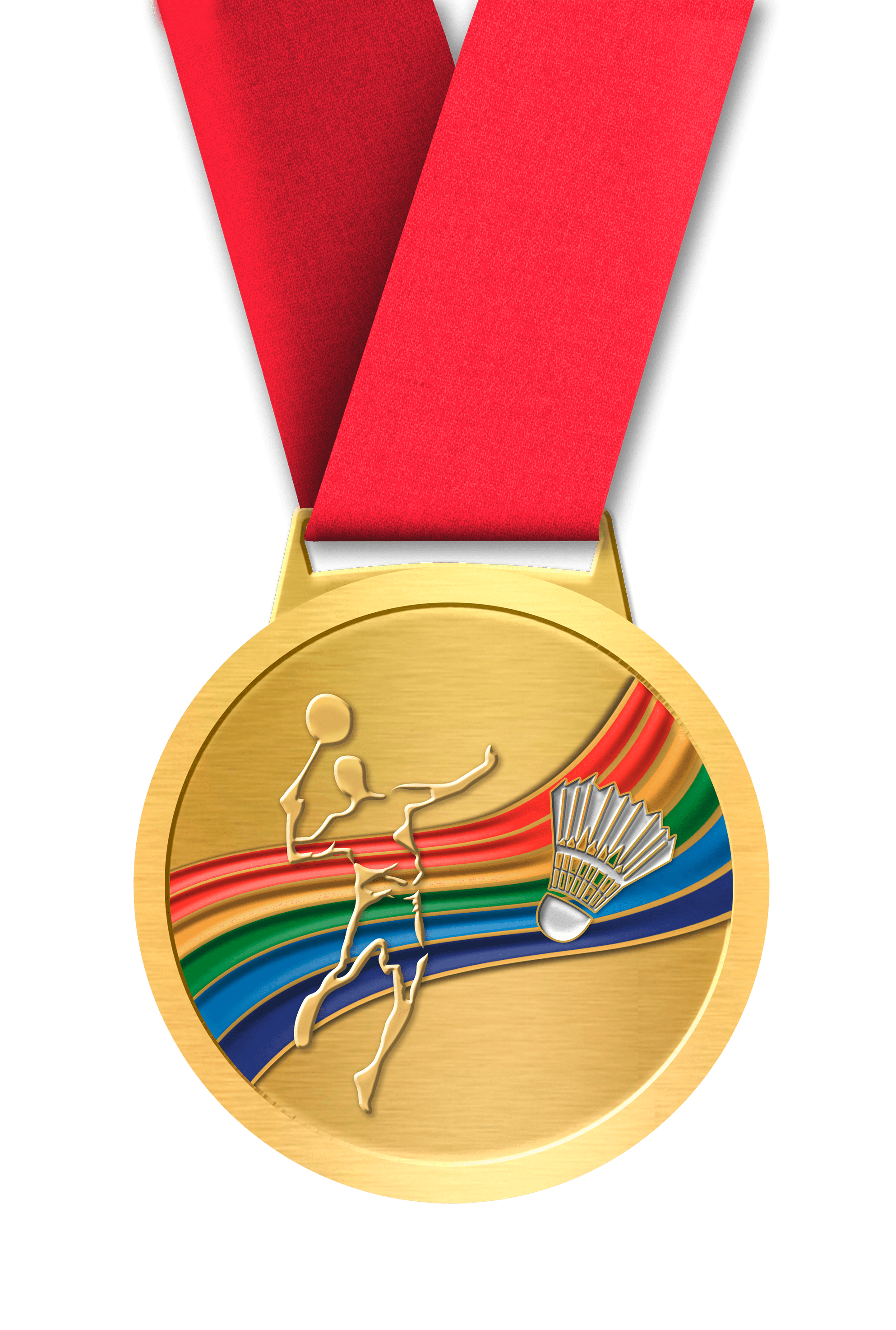 Badminton  medal award - Medals-awards