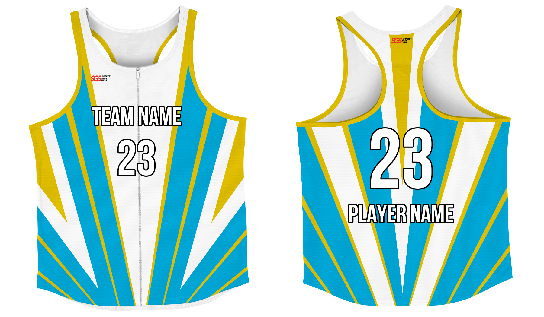 Custom full zip track singlets adult youth unisex angular sprint - Track-singlets