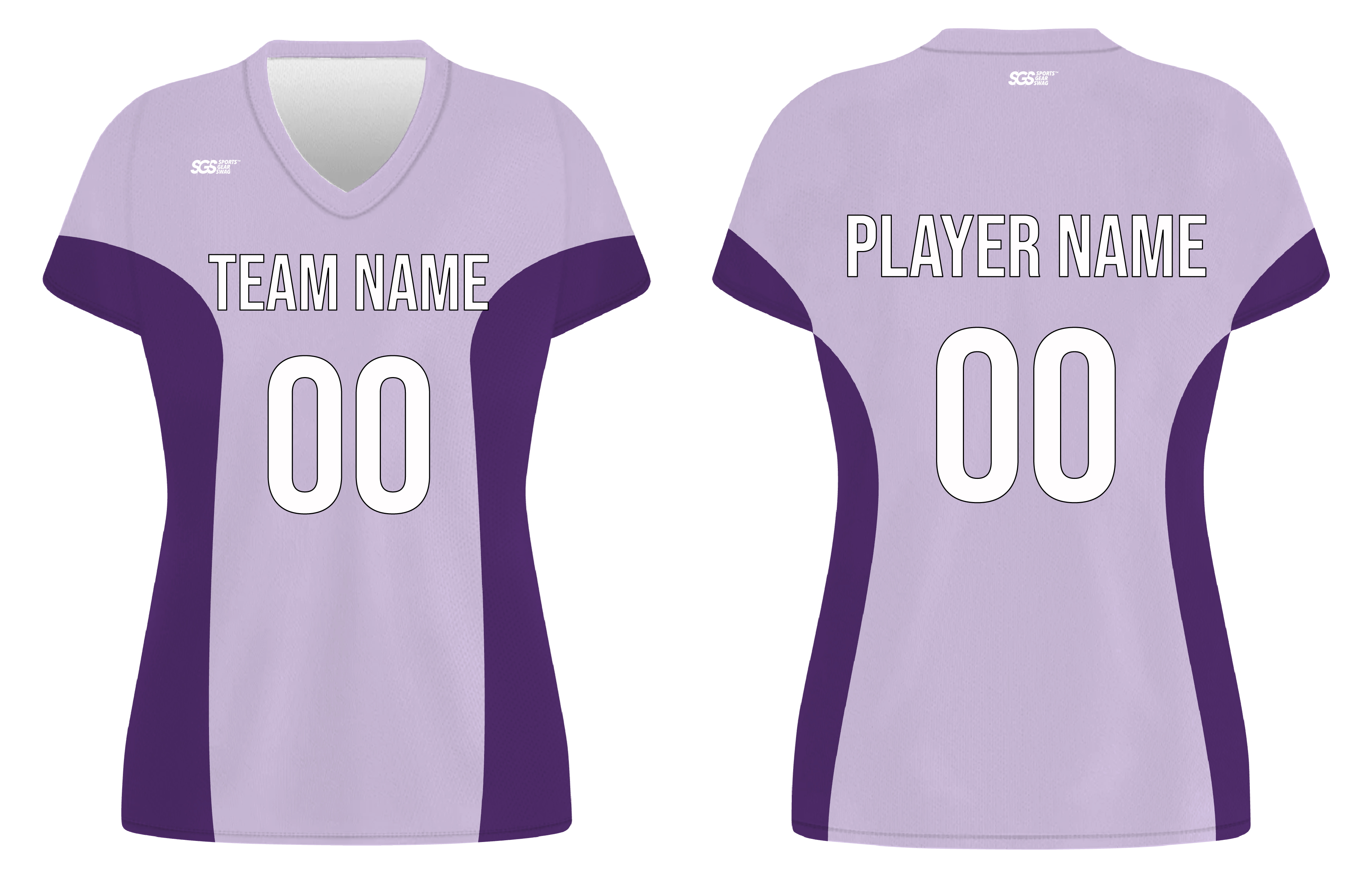 Custom pink solids adult youth volleyball jersey - Jersey