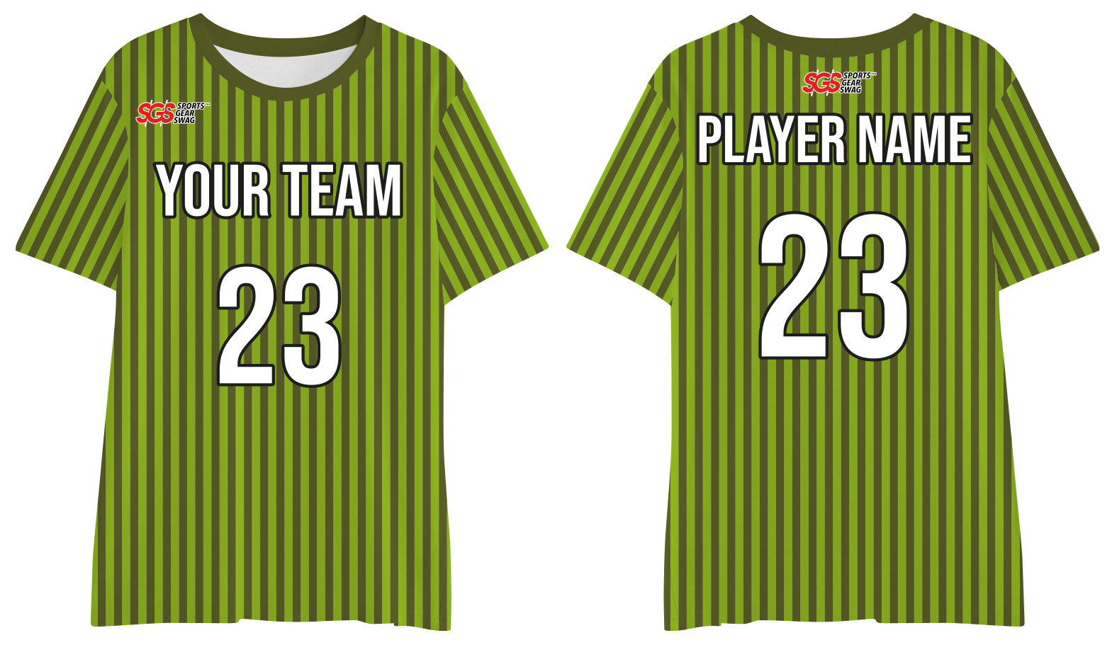 Custom pickleball shirt adult youth unisex  athletic vertical stripe - Pickleball-jerseys