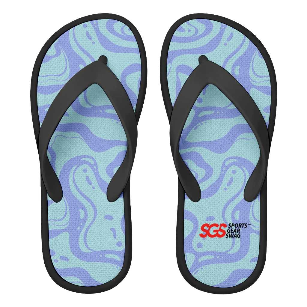 Custom flip flops black stride - Flip-flops