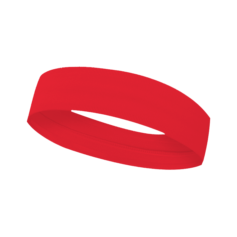 Custom bright red yoga headband - Yoga-headband