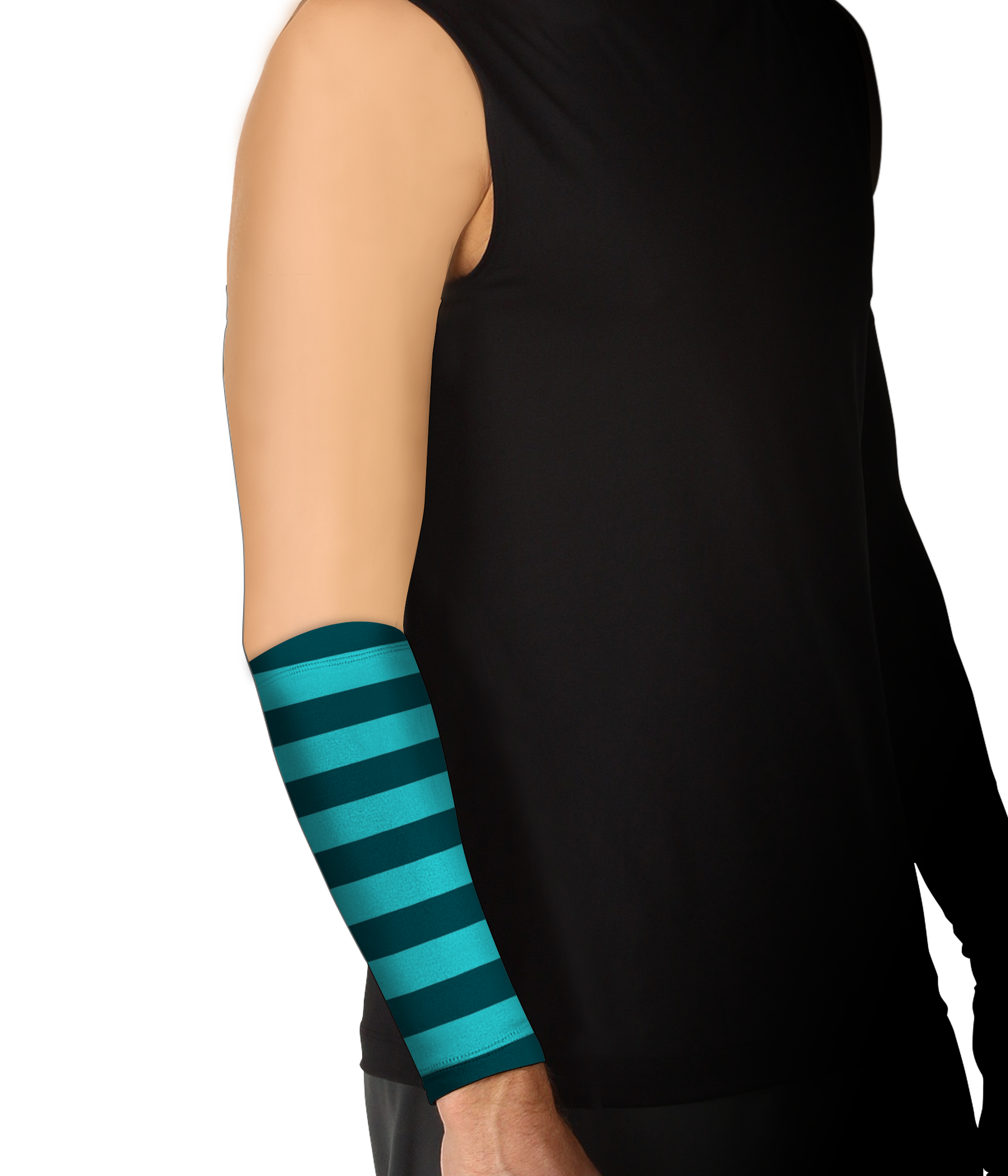 Custom two-tone adult youth unisex forearm sleeve - Arm-sleeve