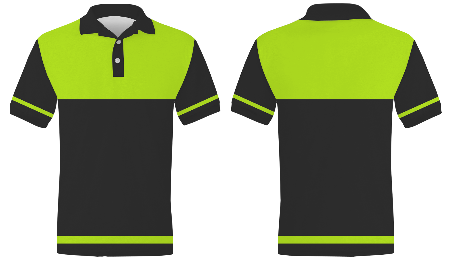 Custom arms & bottom stripe adult youth unisex polo - Shirt-polo