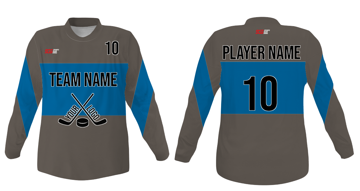 Custom extravagant solid adult youth unisex hockey jersey - Jersey