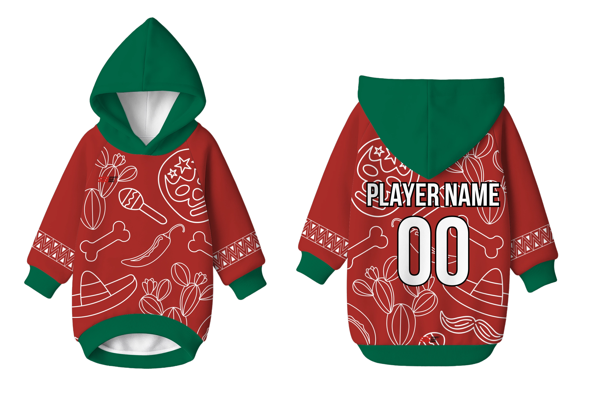 Custom pet holiday hoodie spicy crossover - Pets-hoodie