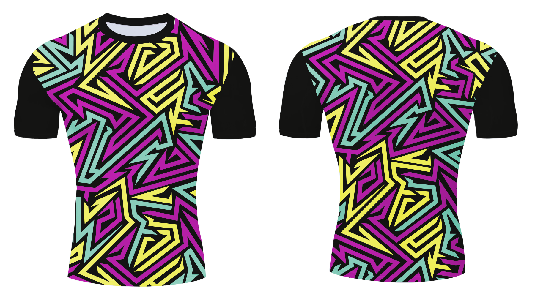 Custom multi color adult youth unisex compression shirt - Compression-shirts
