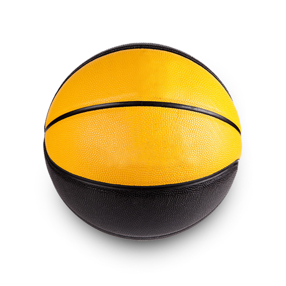 Custom yellow & black basketballs - Basketballs