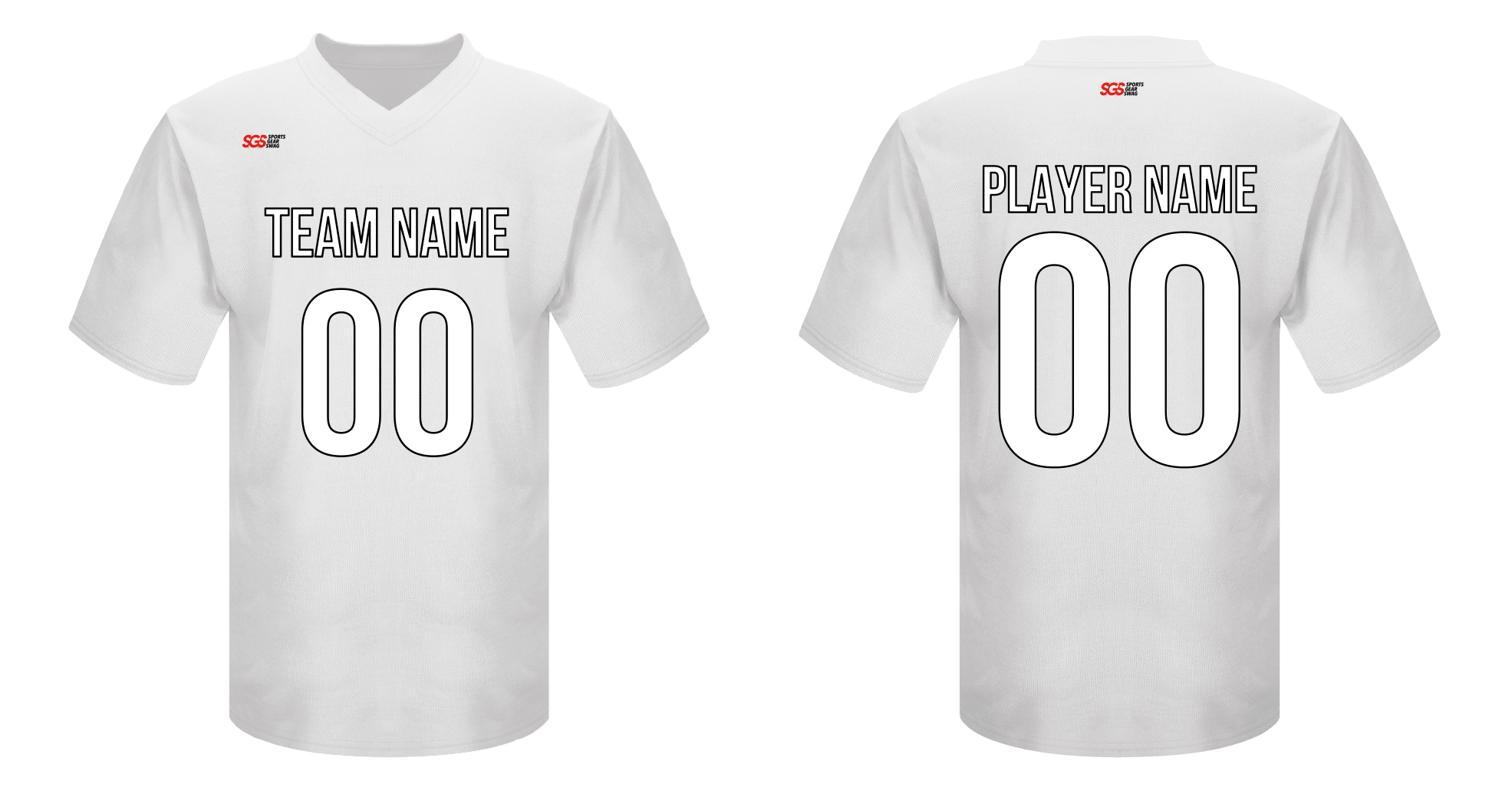 Custom football jersey adult youth unisex ice rush - Jersey