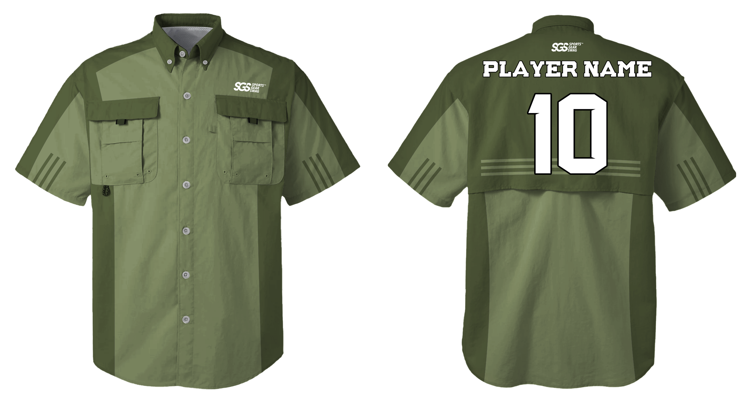 Custom fishing shirt adult youth unisex leaf shade - Jersey
