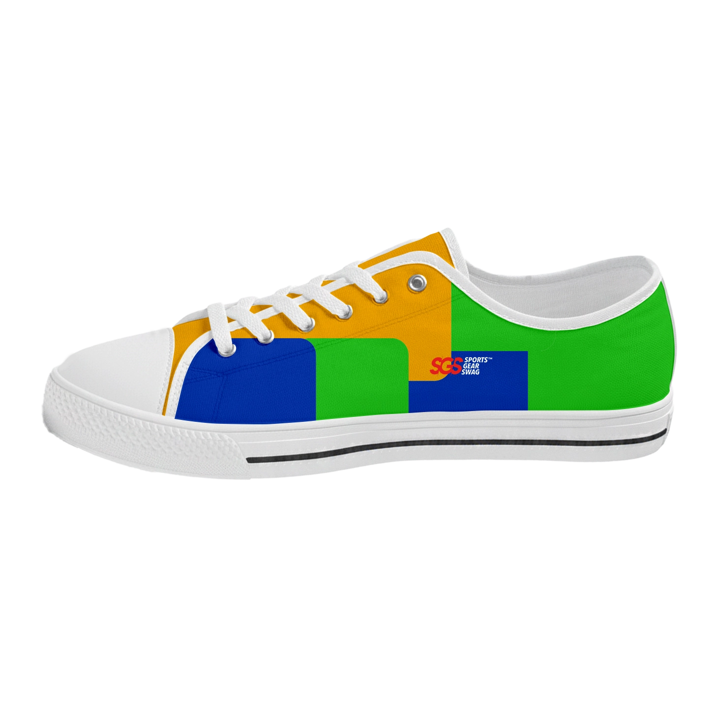 Custom low top canvas shoes white urban - Low-top-shoes