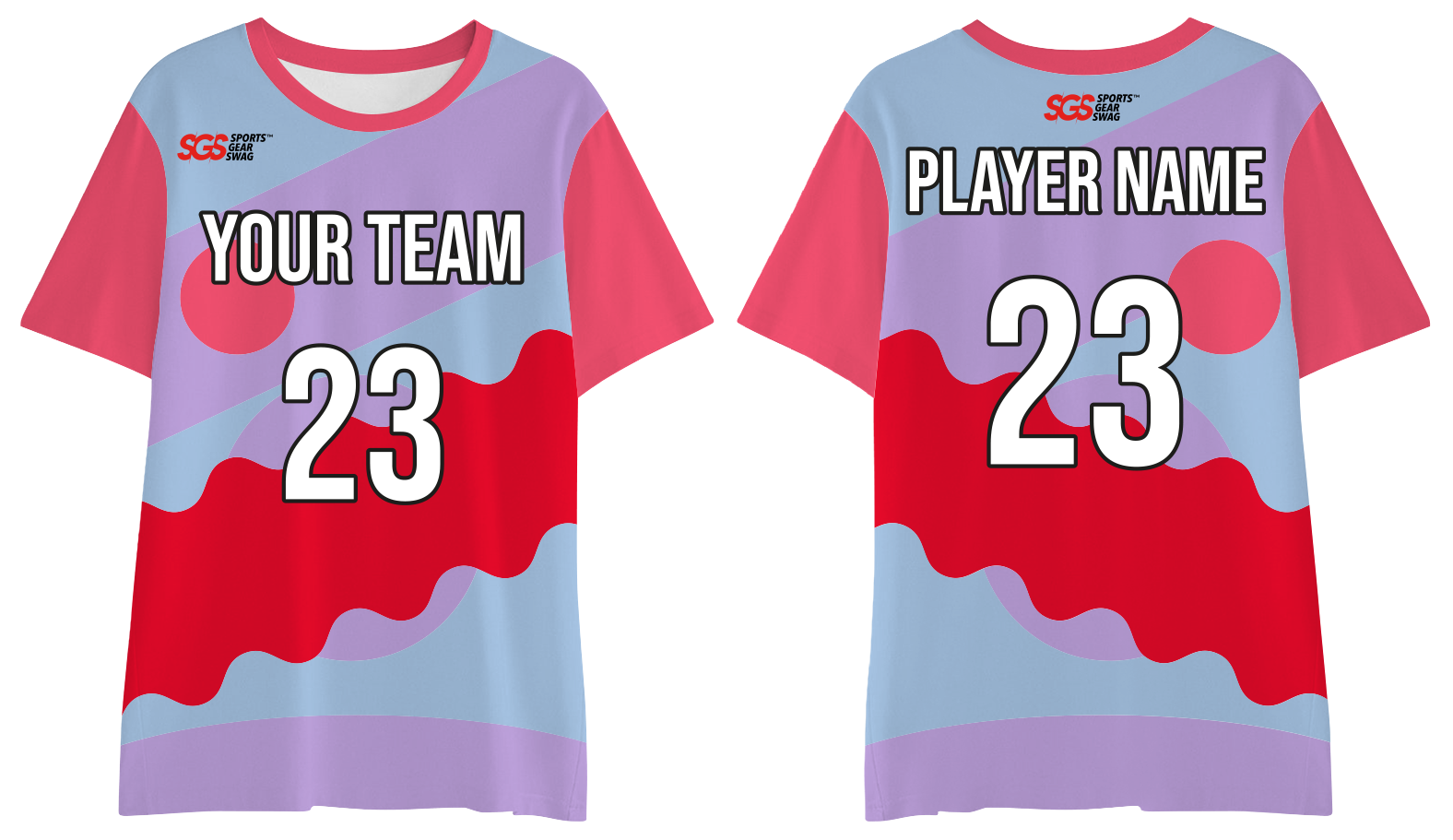 Custom moisture-wicking multicolor adult youth unisex shirt - Shirt