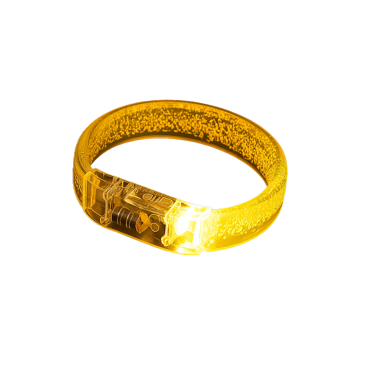 Yellow led training wristbands - Led-wristbands
