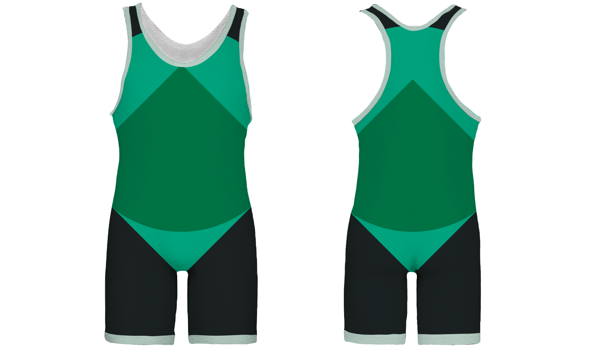 Custom green velvet victory adult youth unisex powerlifting singlets - Powerlifting-singlets