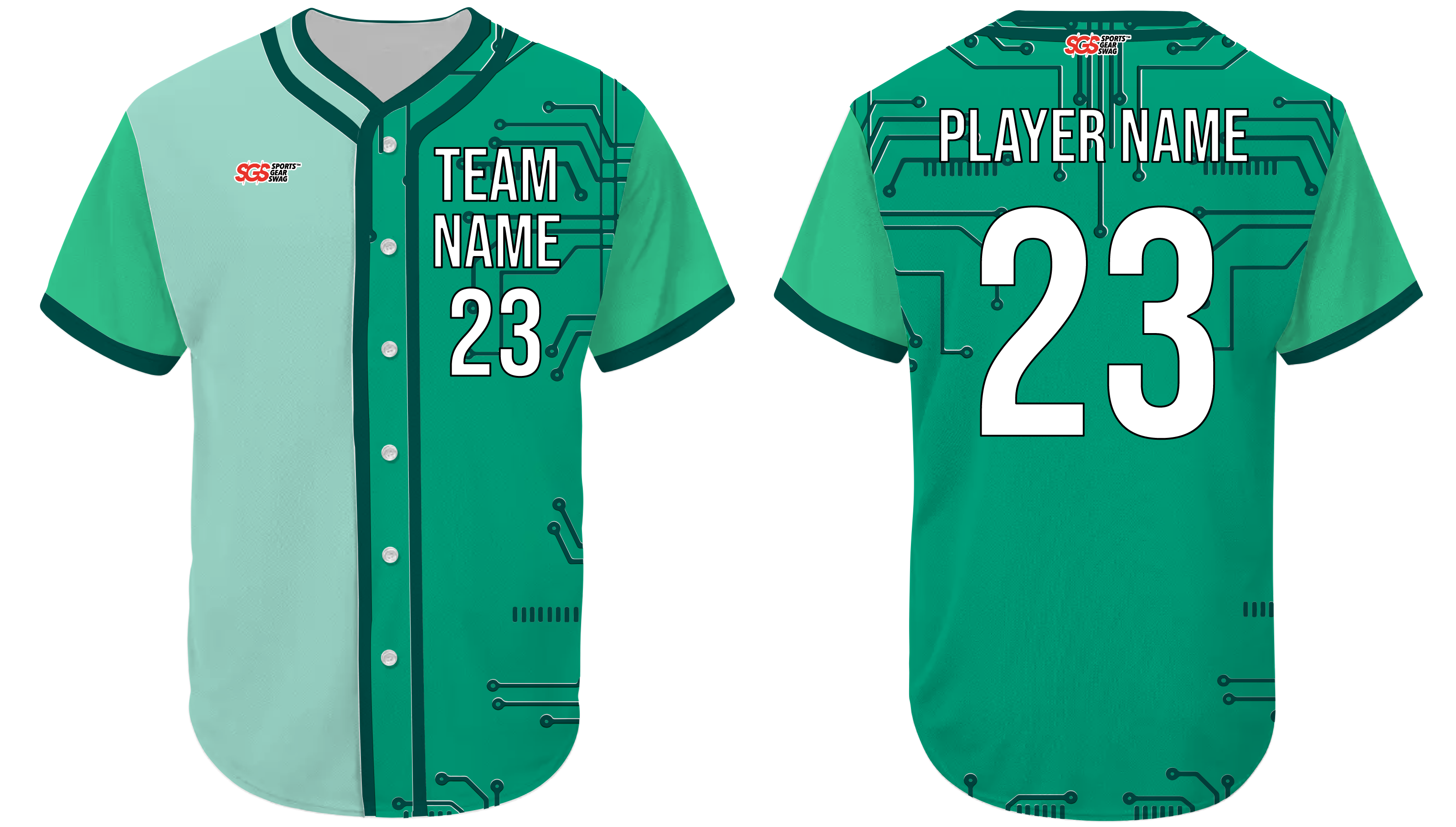 Custom dotted line adult youth unisex softball cyber monday jersey - Jersey