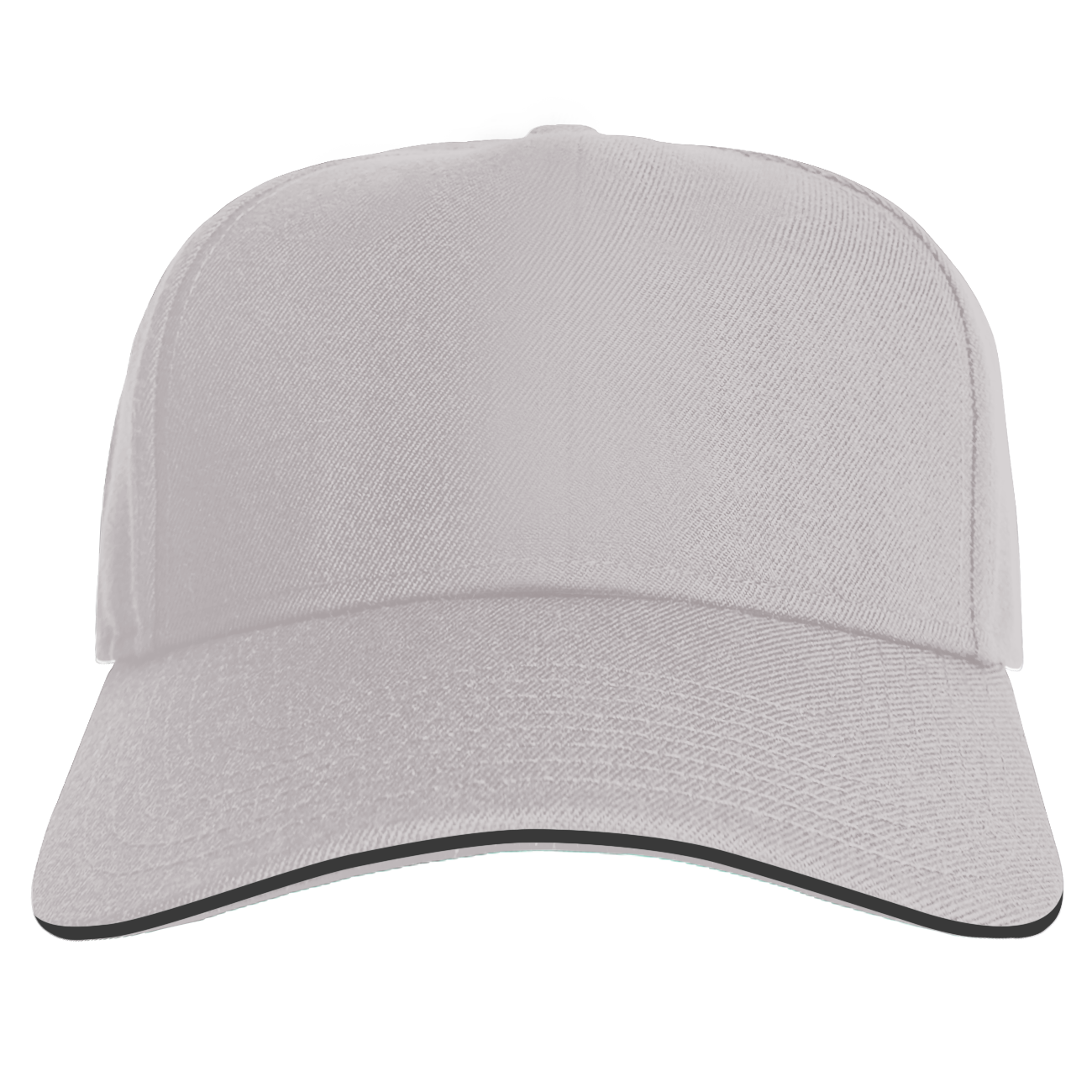 Custom adult youth unisex gray cap - Caps