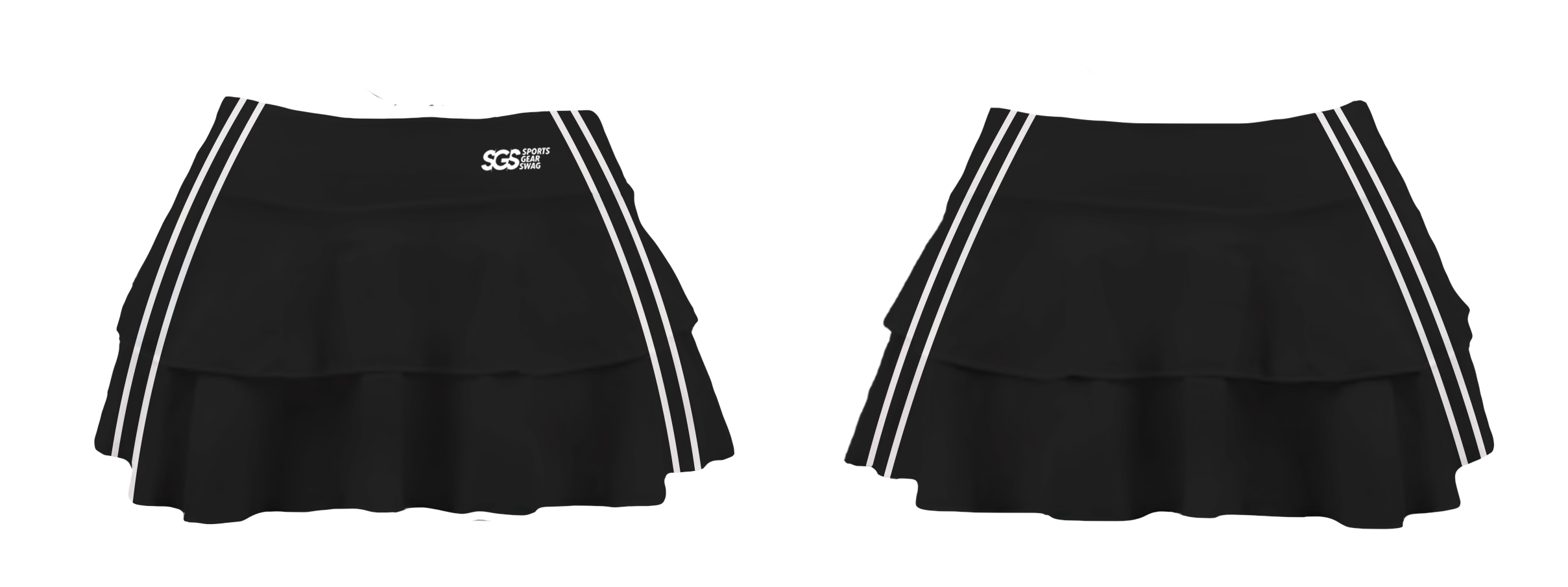 Custom two-piece sporty bathing top double line luxe - Swimming-tops