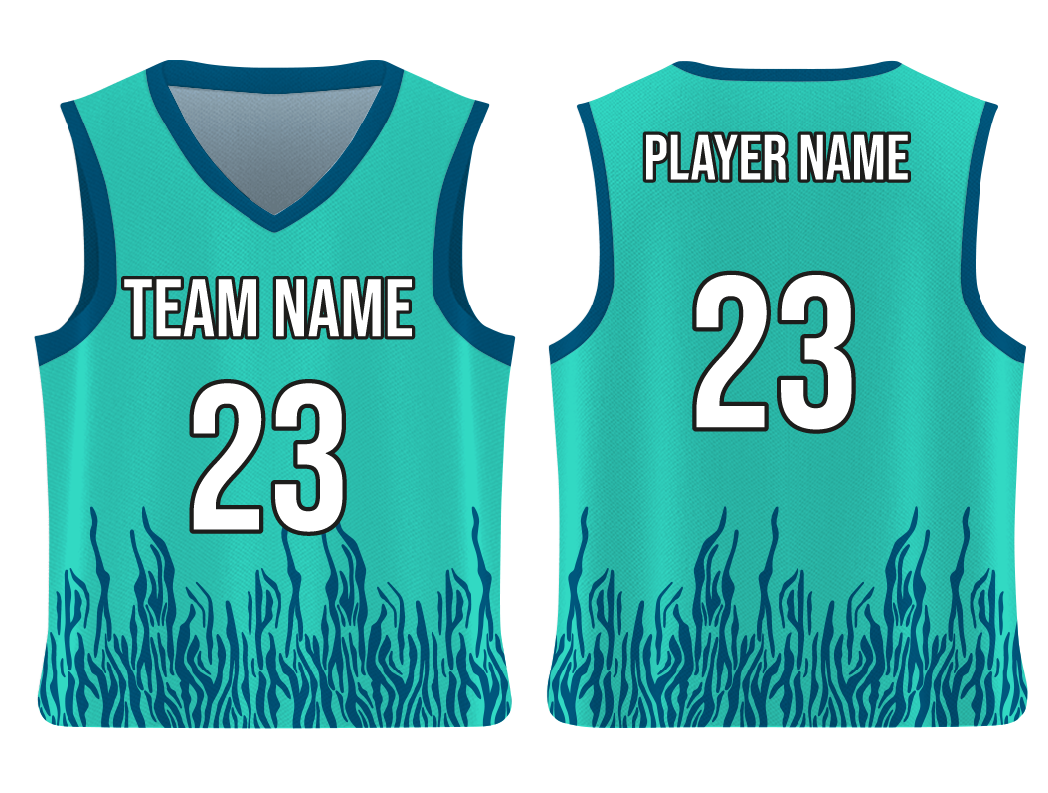 Custom bottom design animal adult youth unisex basketball jersey - reversible uniform - Jersey
