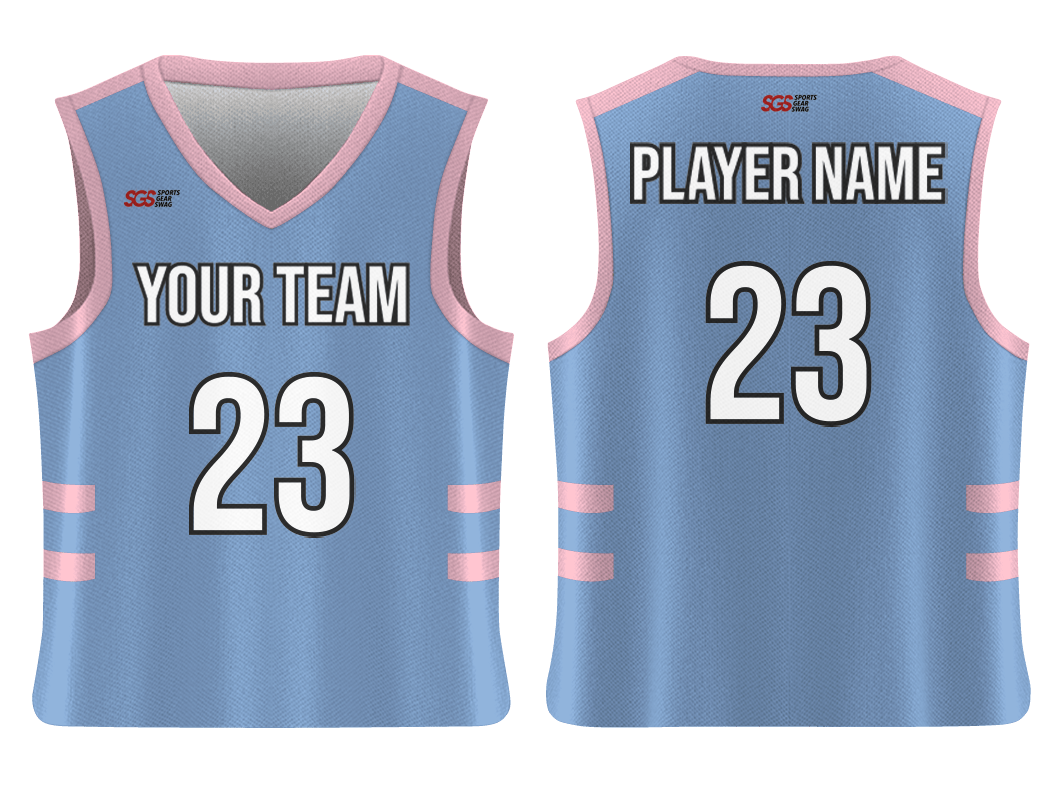 Custom side dash solids adult youth unisex basketball jersey - reversible uniform - Jersey