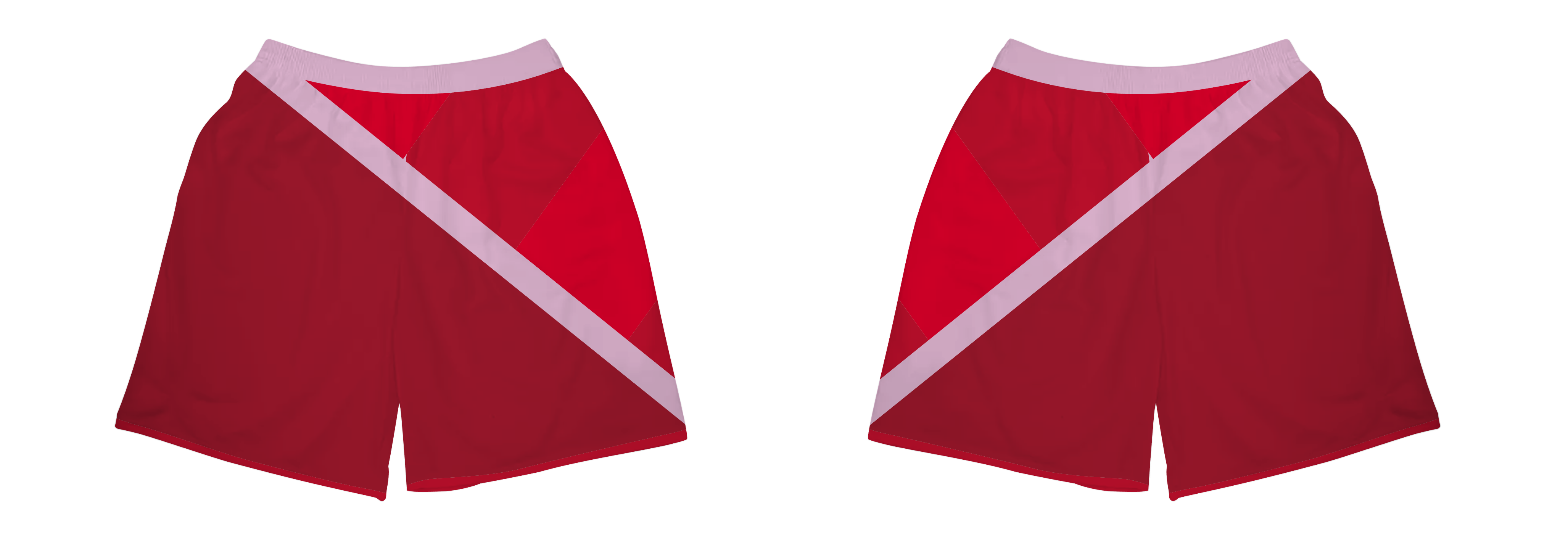 Custom diagonal stripe solids adult youth unisex lacrosse shorts - Short