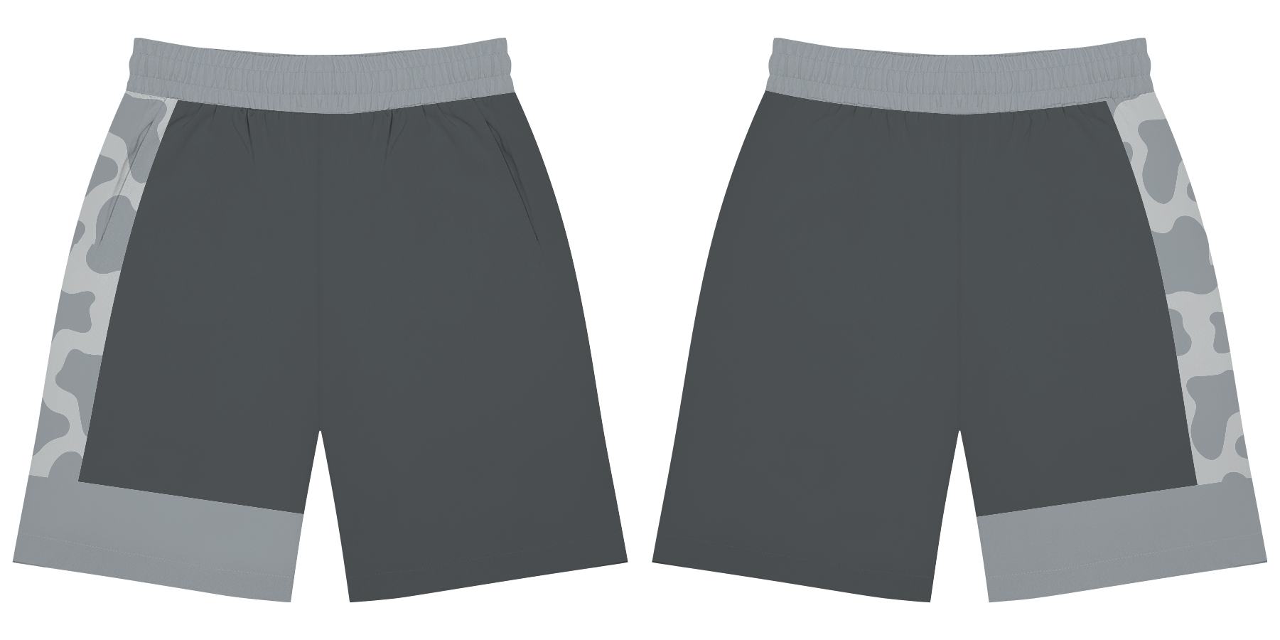 Custom training shorts adult youth unisex cheetah print - Short