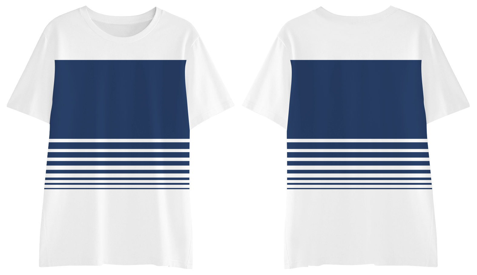 Custom moisture-wicking stripes adult youth unisex shirt - Shirt