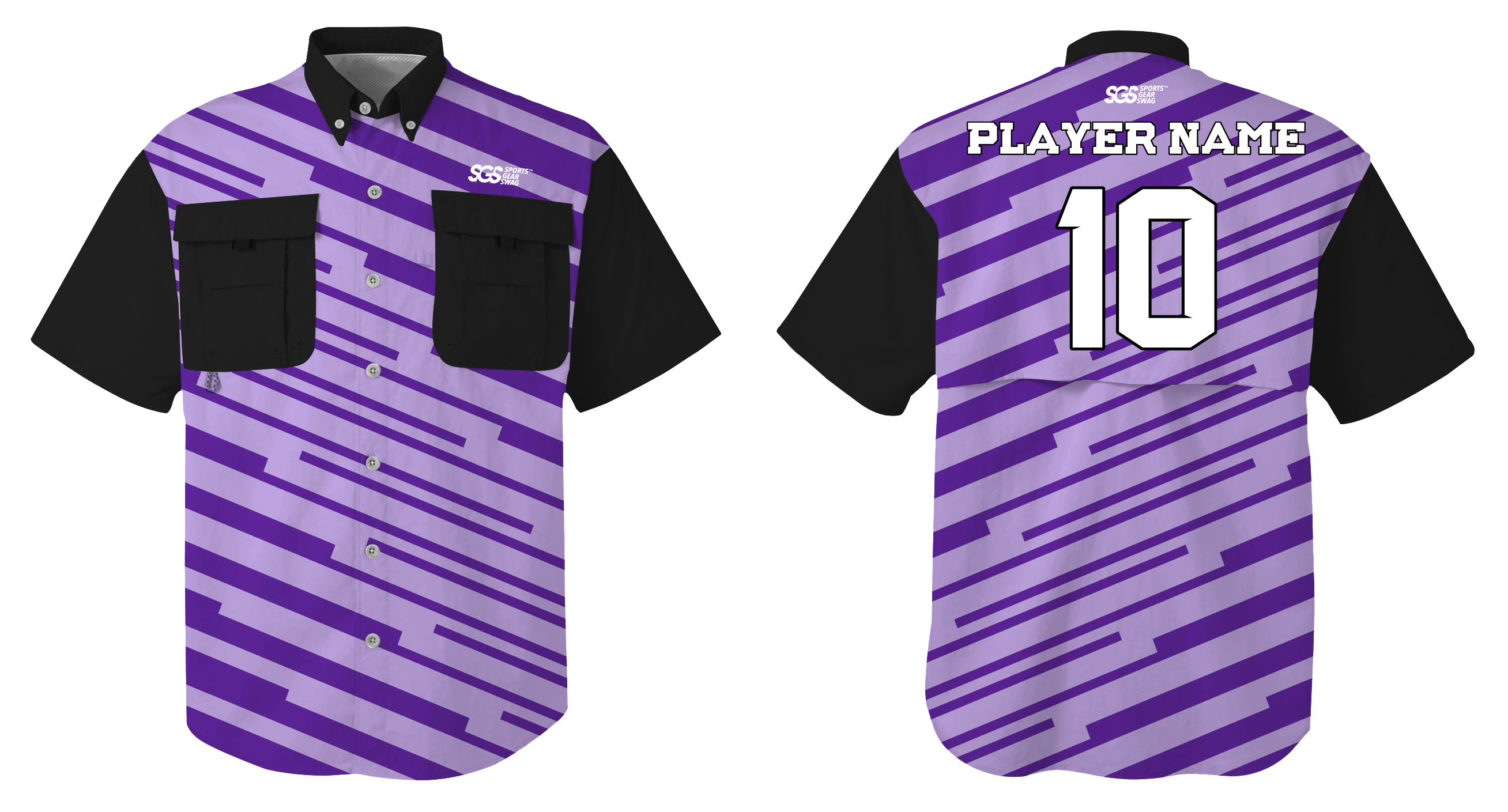 Custom fishing shirt adult youth unisex enchanted slant - Jersey