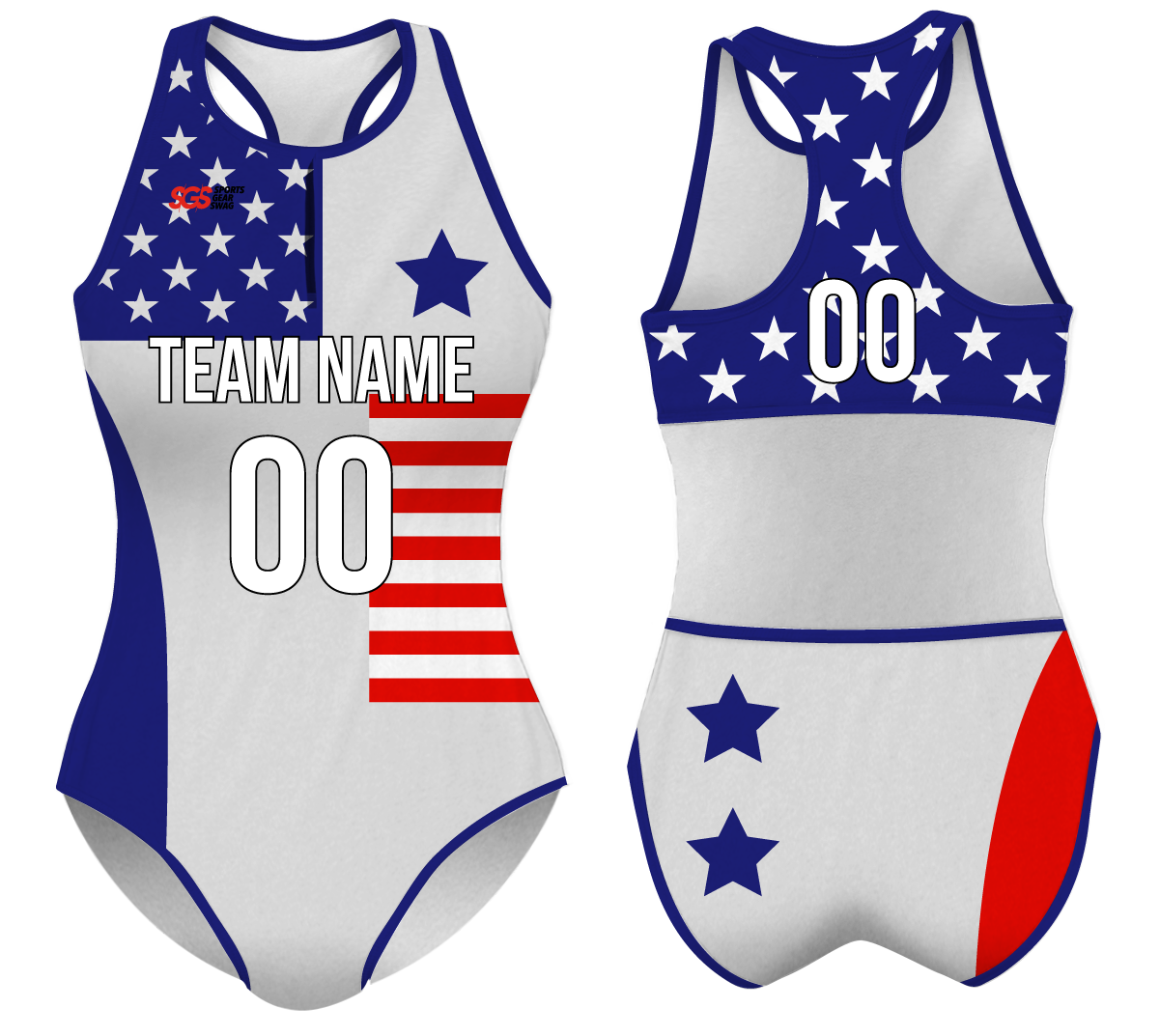 Custom water women speed suit freedom flair - Women-water-speed-suits