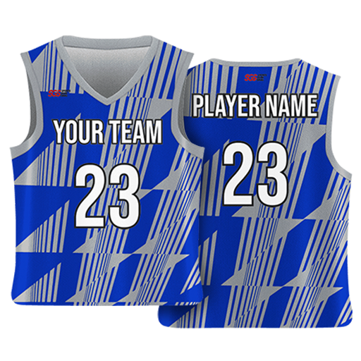 Custom basketball jersey reversible uniform adult youth unisex geometric - Jersey