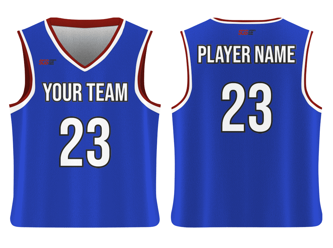 Custom sporty adult youth unisex basketball jersey - reversible uniform - Jersey