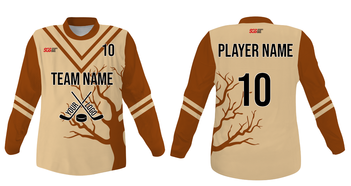 Custom beautiful nature adult youth unisex hockey jersey - Jersey