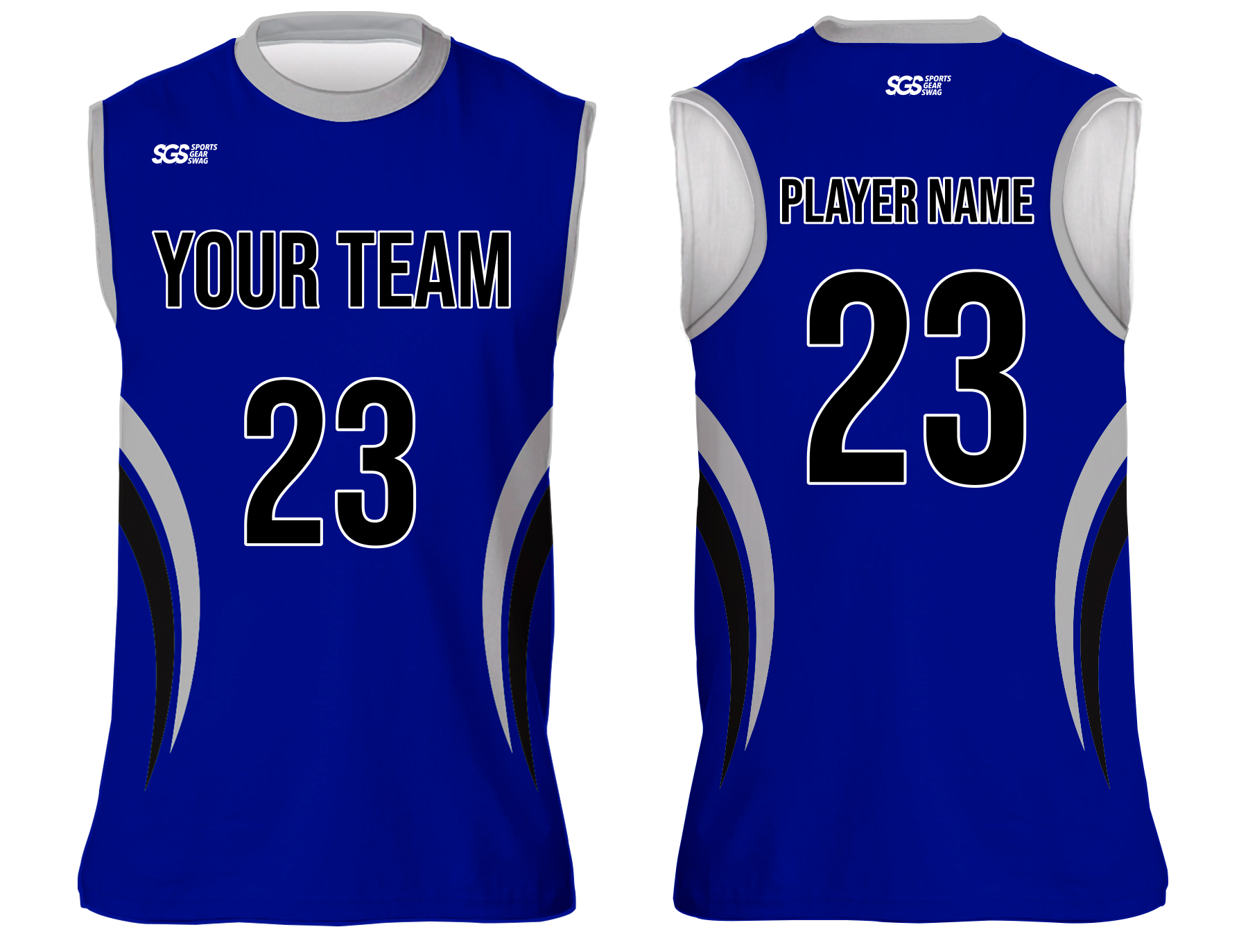 Custom elegant adult youth unisex volleyball racerback jersey - Jersey