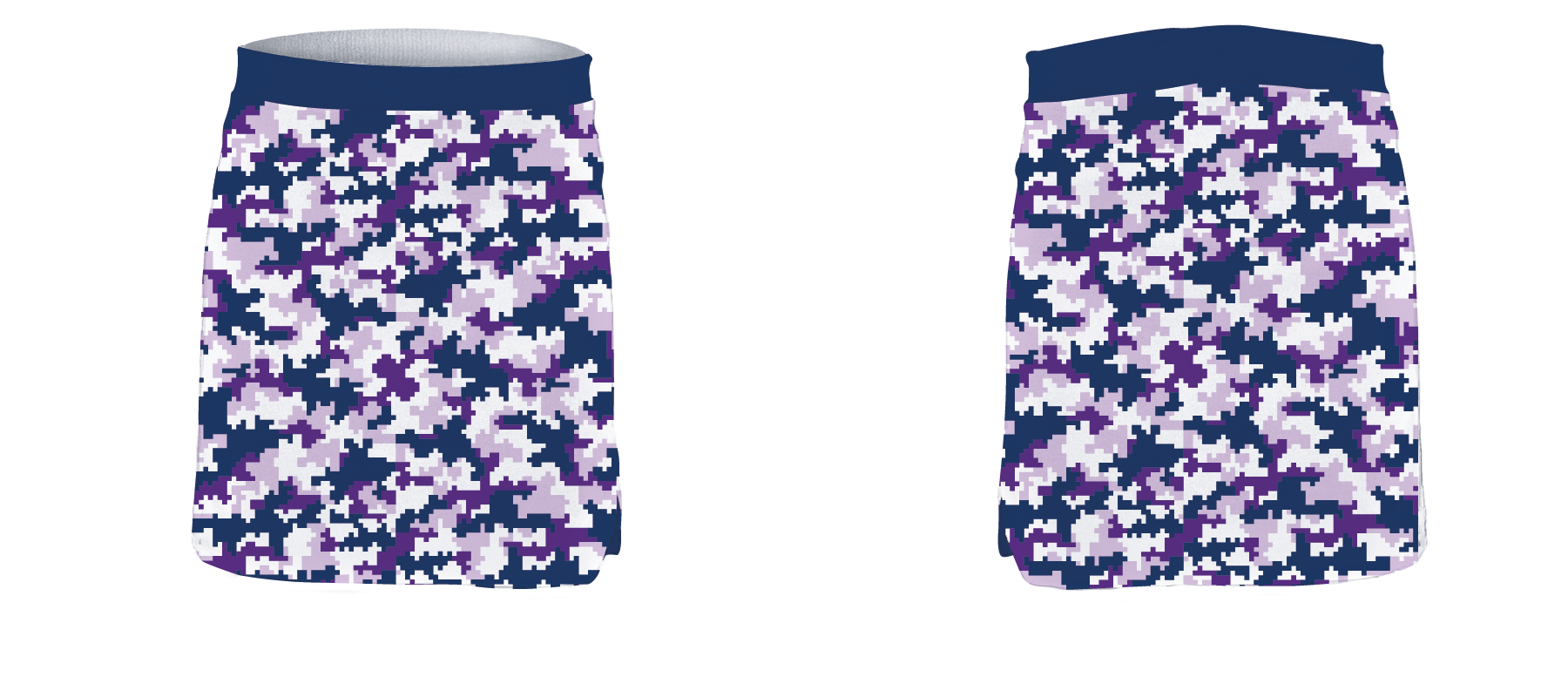 Custom tight skirt dance uniform pixel fade - Dance-skirts