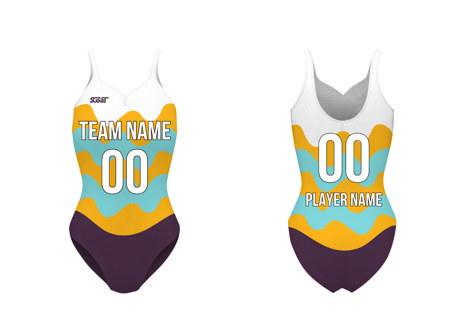 Custom women sleeveless ballet uniform summer wave - Ballet-uniforms