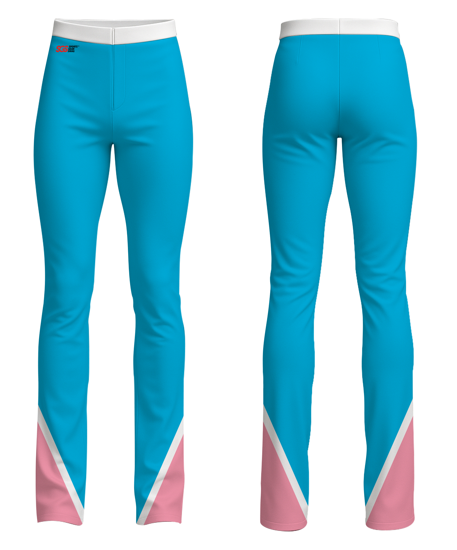 Custom figure skating pants adult youth unisex blade line - Figure-skating-pants