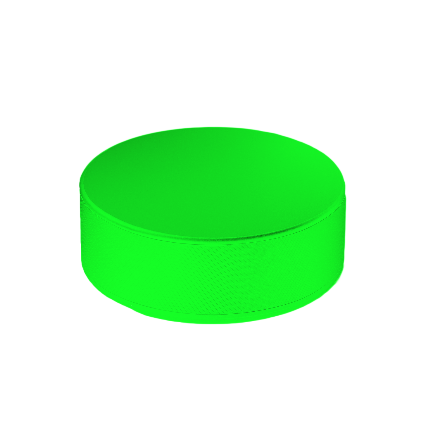 Custom hockey puck green - Hockey-pucks