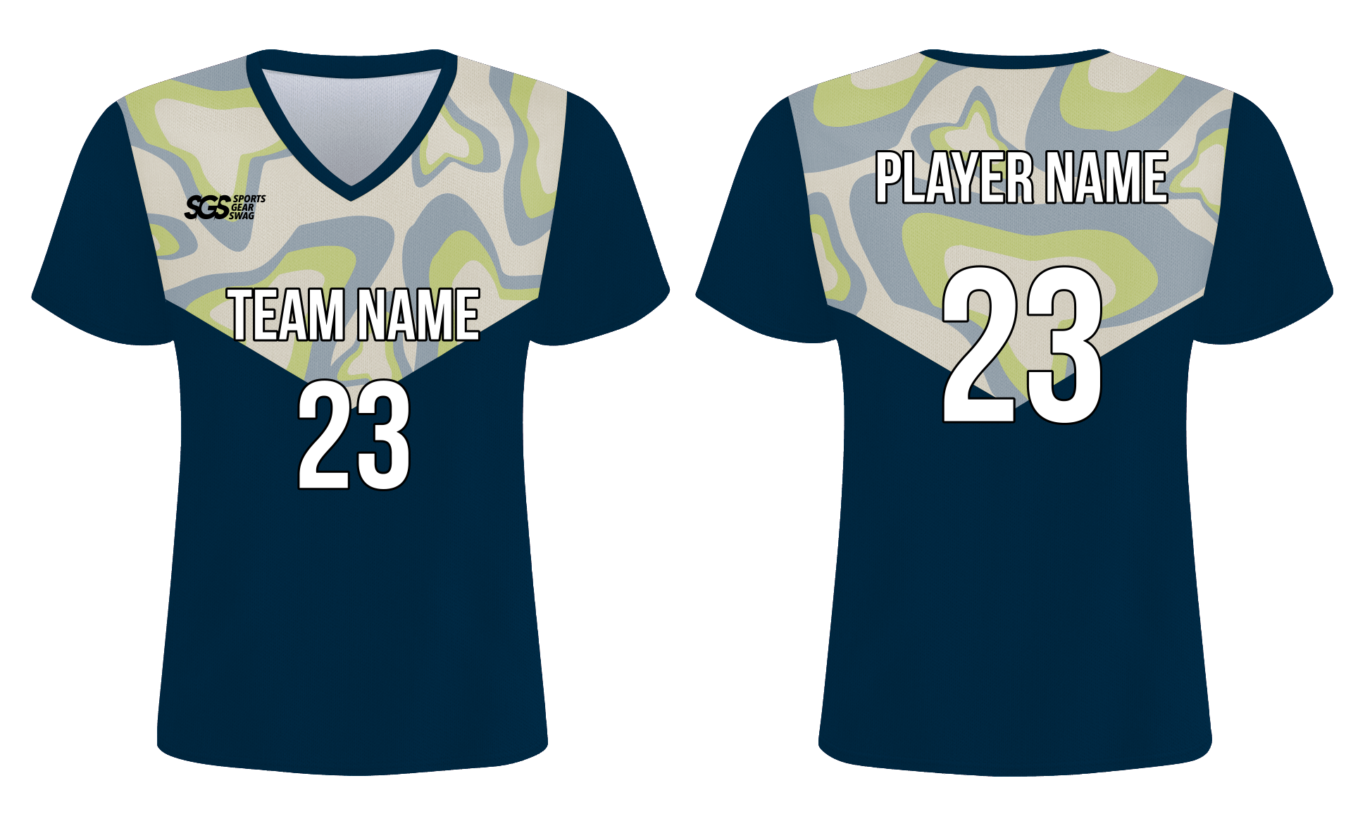 Custom texture abstract adult youth soccer jersey - Jersey