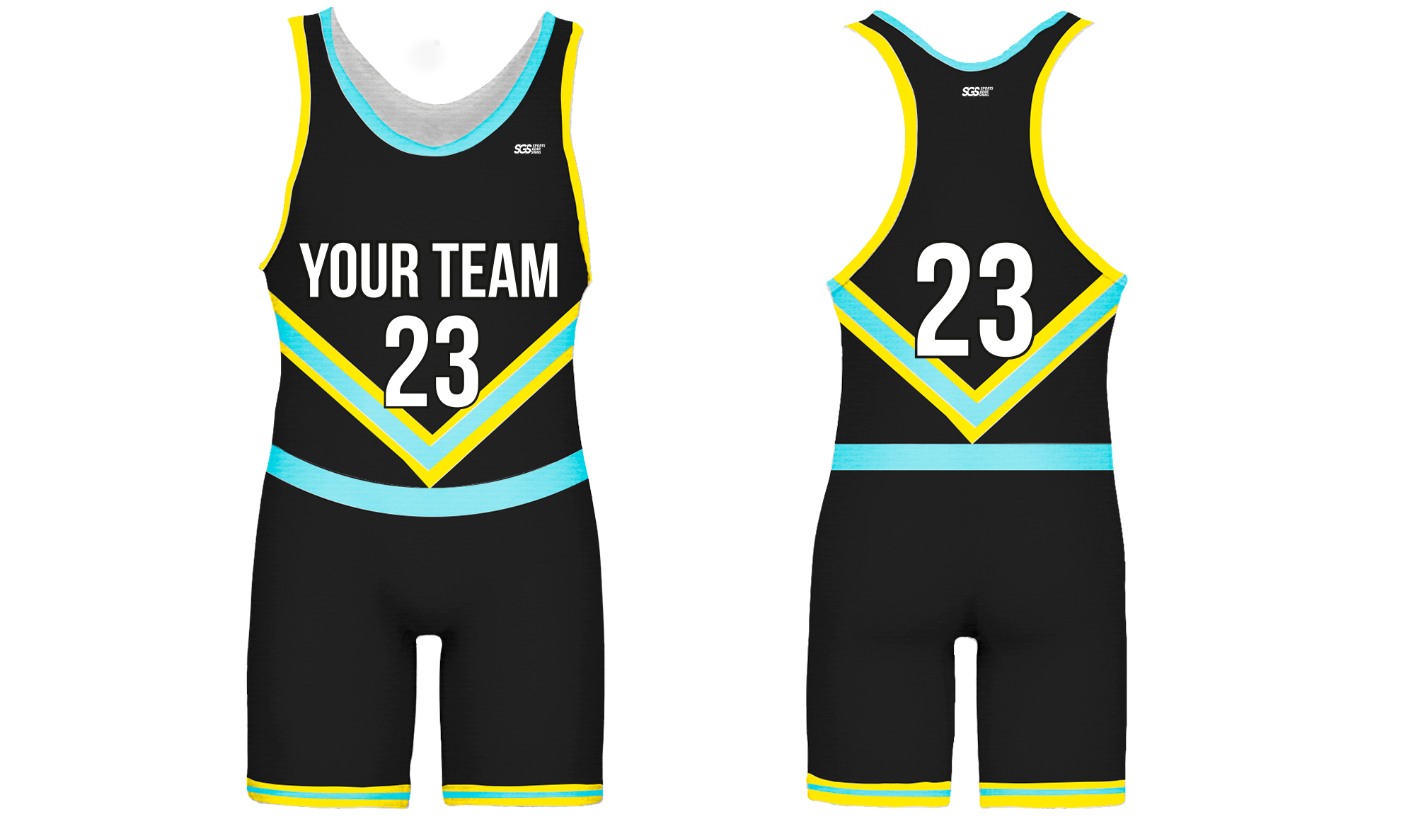 Custom neon victory line adult youth unisex powerlifting singlets - Powerlifting-singlets