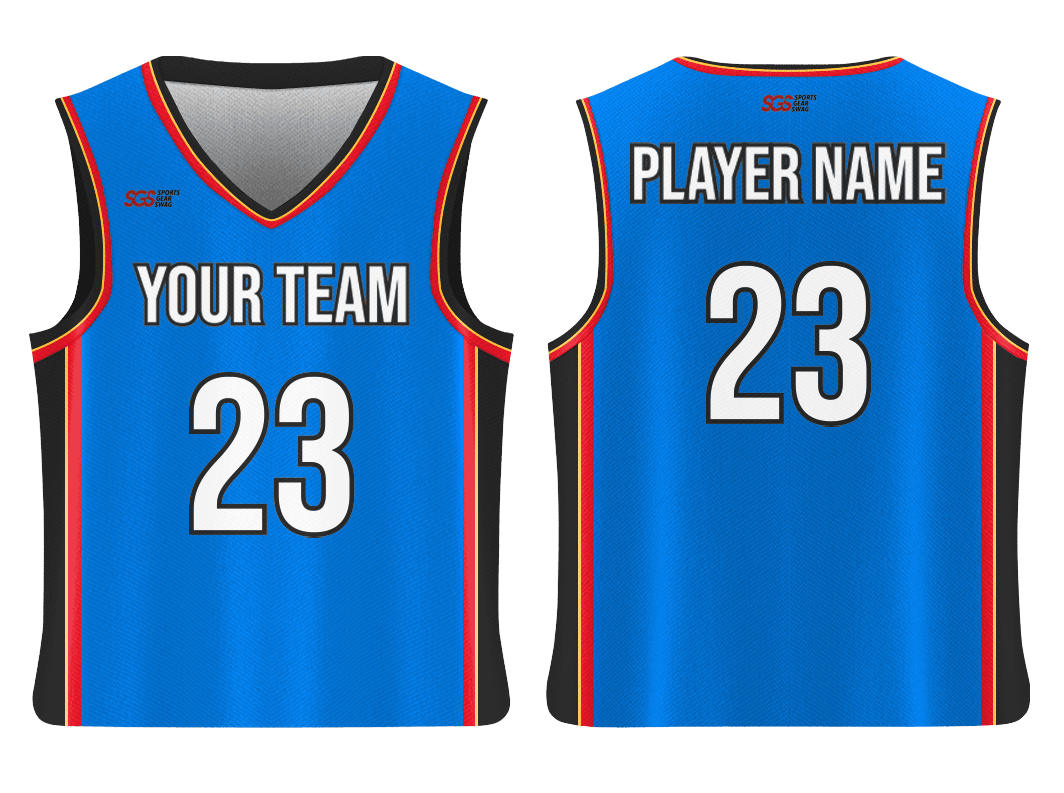 Custom hybrid style adult youth unisex basketball jersey - reversible uniform - Jersey