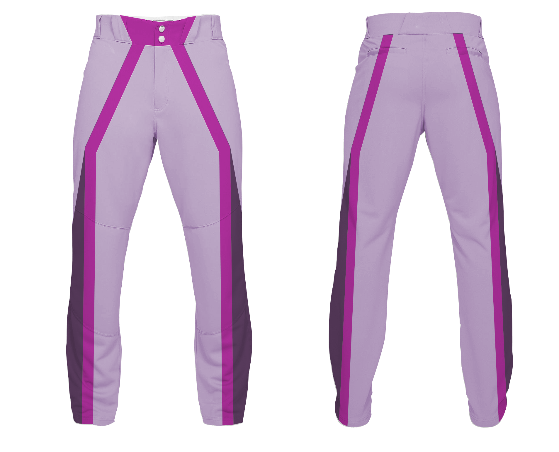 Custom soft denim adult youth unisex baseball pants - Baseball-pants