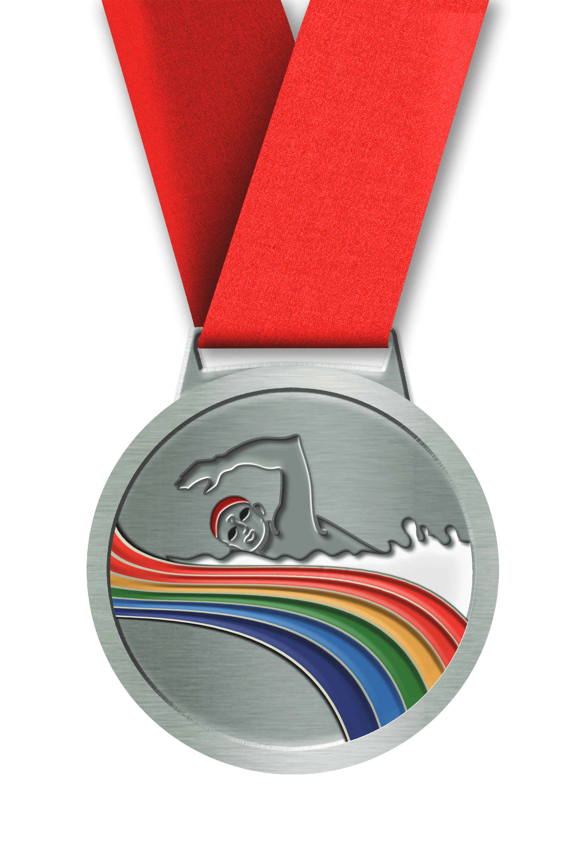 Swimming silver medal awards - Medals-awards