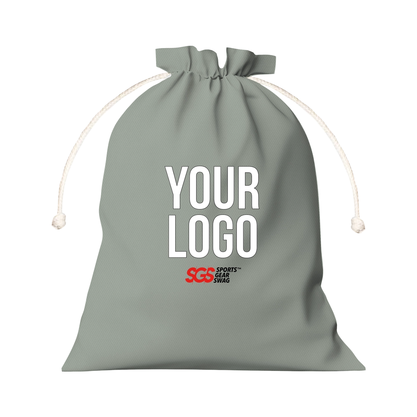 Custom drawstring tote bag moonstone glow - Drawstring-tote-bags