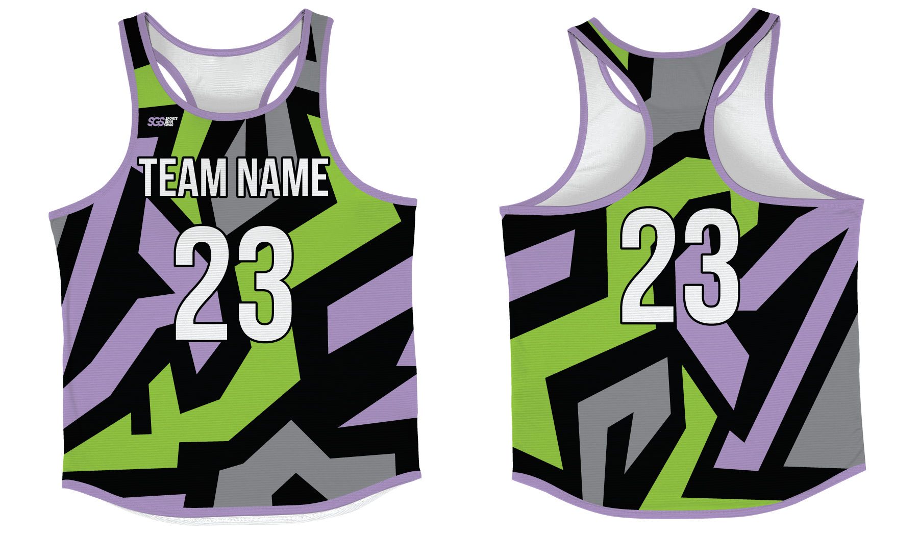 Custom track singlets adult youth unisex modern abstract - Track-singlets